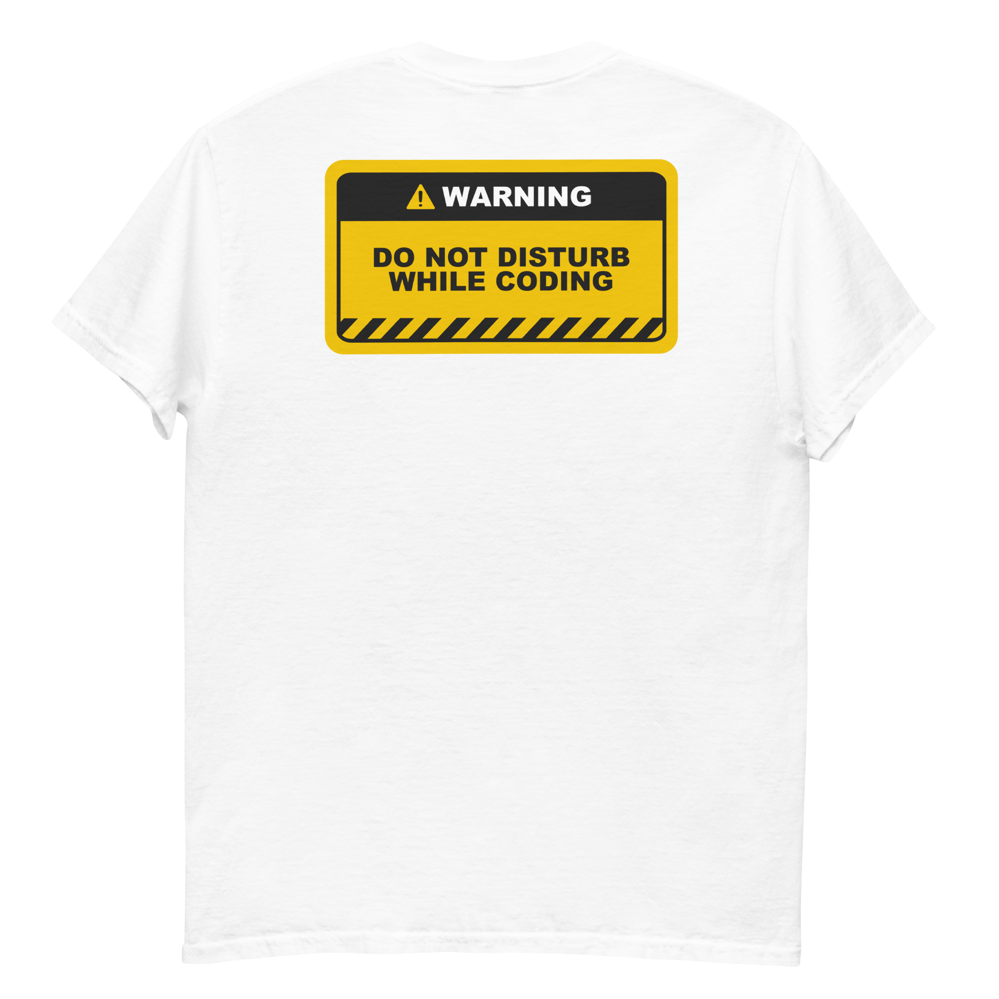 Warning Developer T-shirt