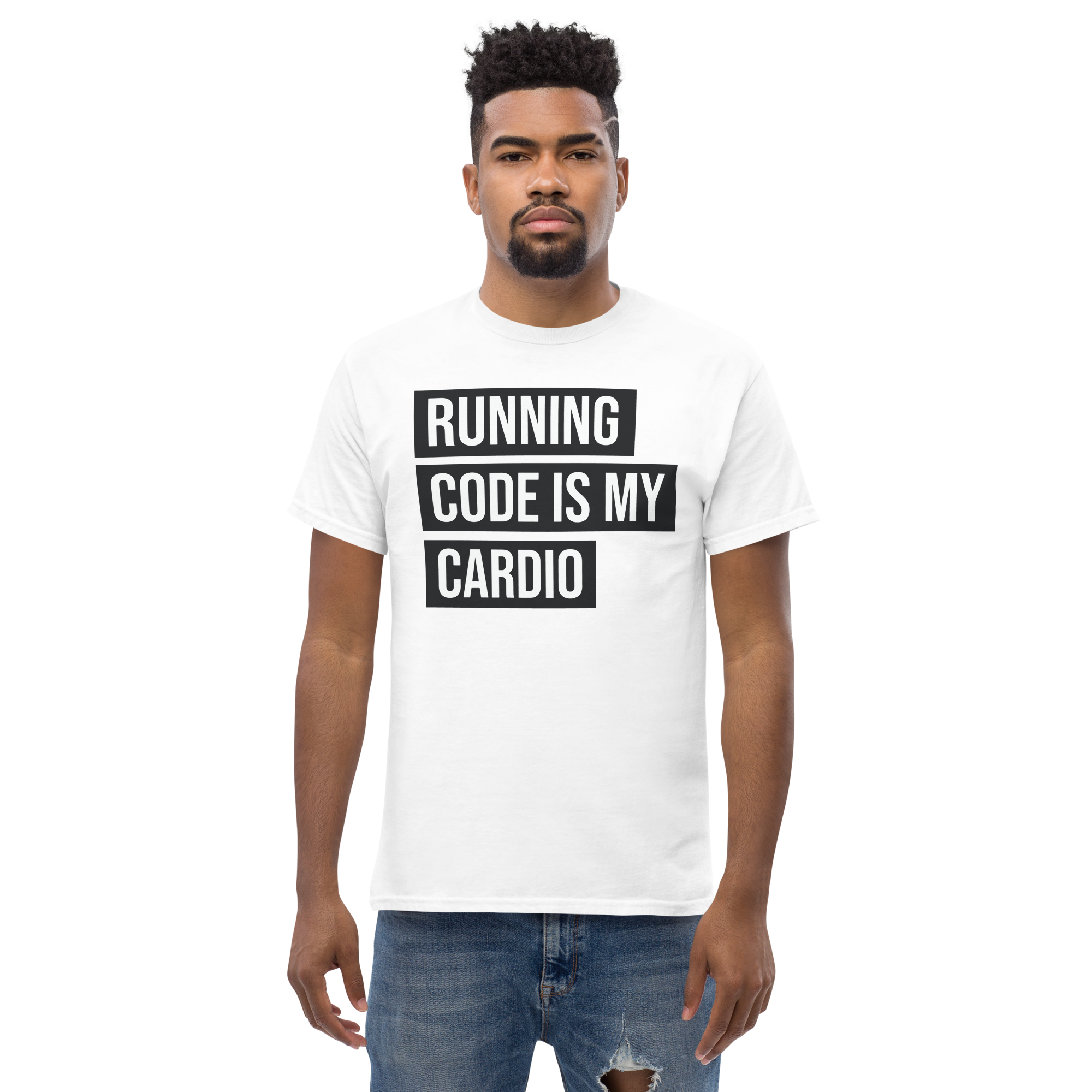 Running code is my cardio T-Shirt