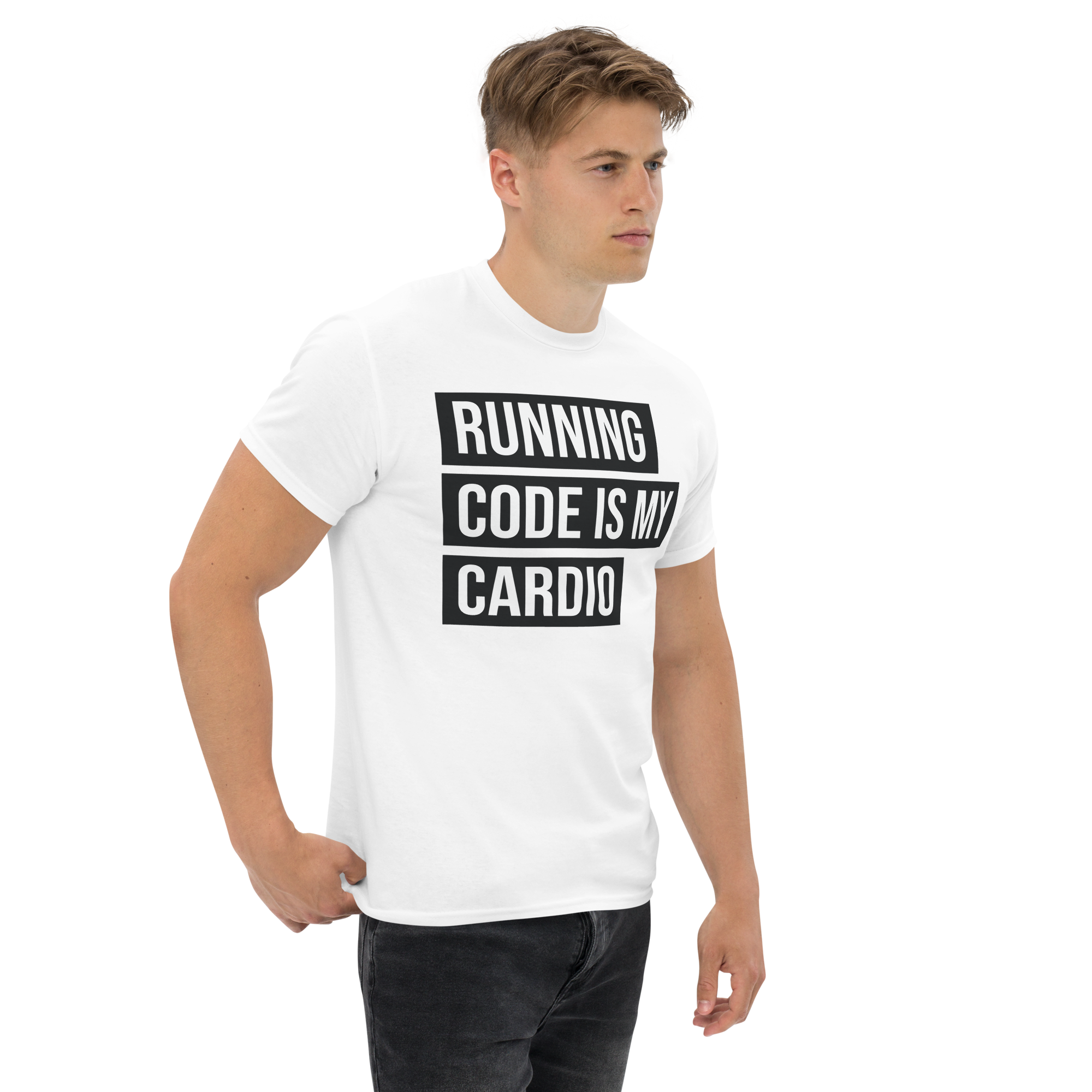 Running code is my cardio T-Shirt